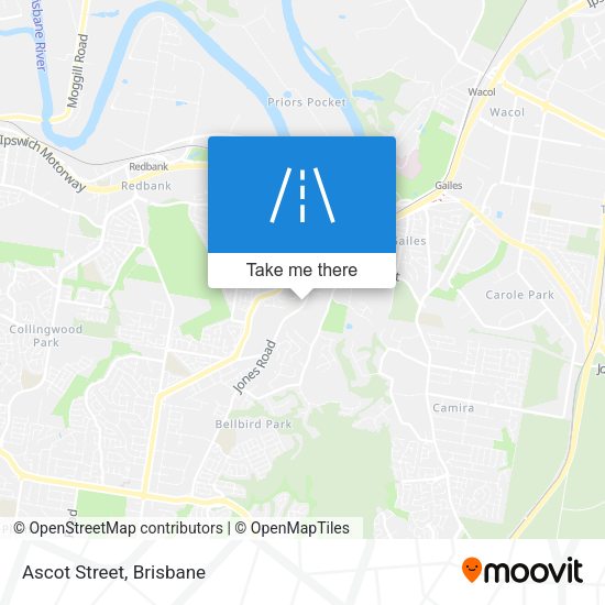 Ascot Street map