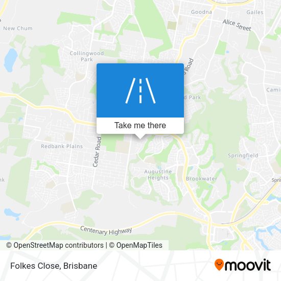 Folkes Close map