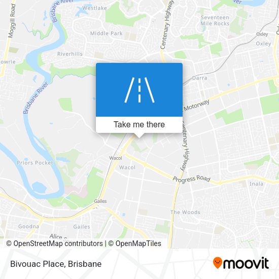 Bivouac Place map