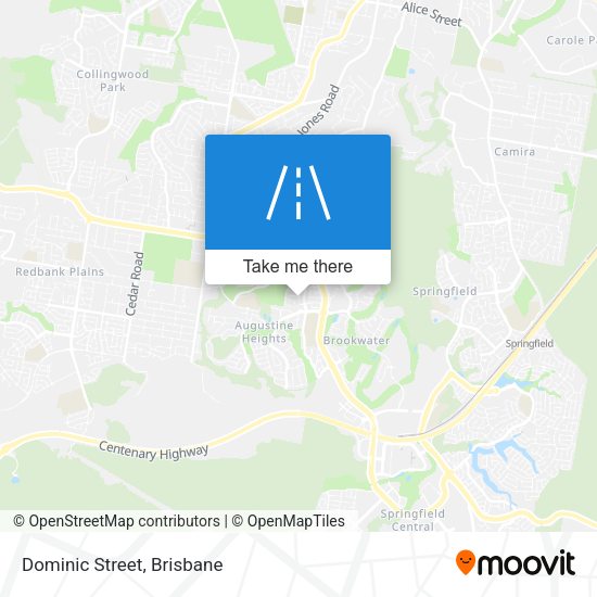 Dominic Street map