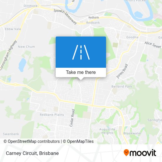 Carney Circuit map