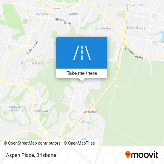 Aspen Place map