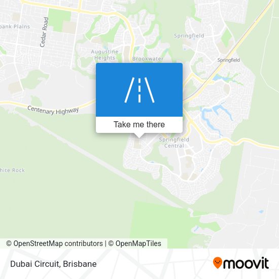 Dubai Circuit map