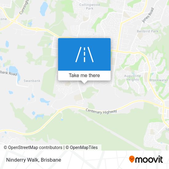 Ninderry Walk map