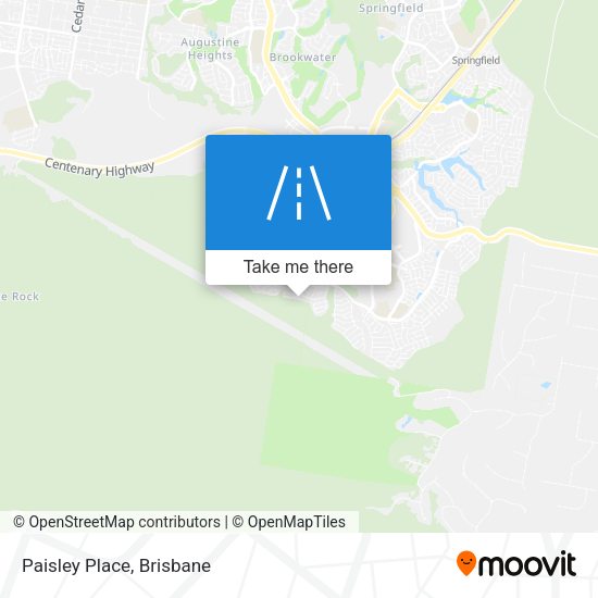 Paisley Place map