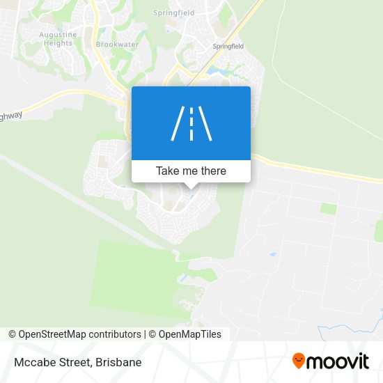 Mccabe Street map