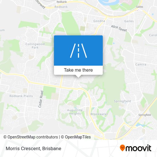Morris Crescent map