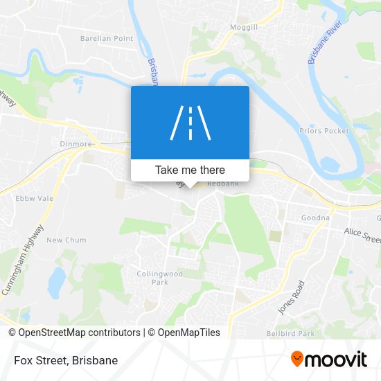 Fox Street map