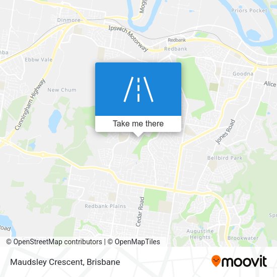 Maudsley Crescent map