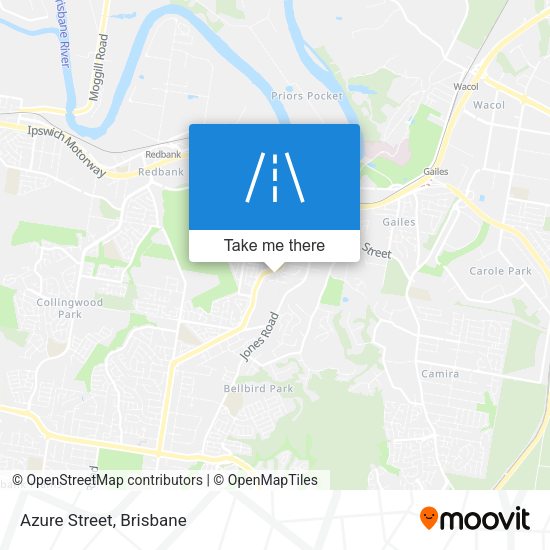 Azure Street map