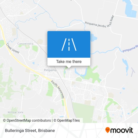 Bulleringa Street map