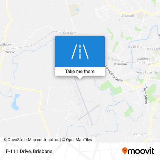 F-111 Drive map