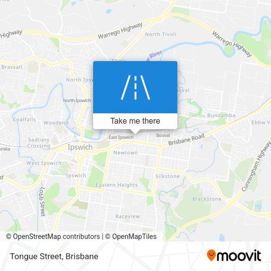 Tongue Street map