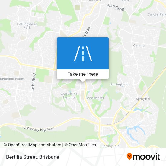 Bertilia Street map