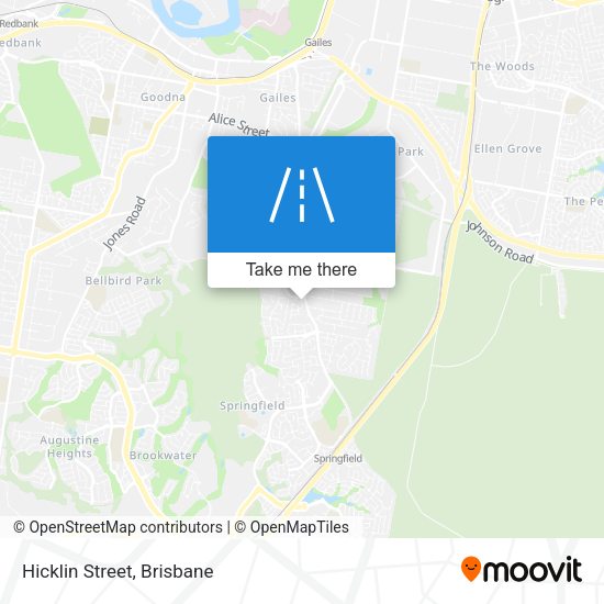 Hicklin Street map