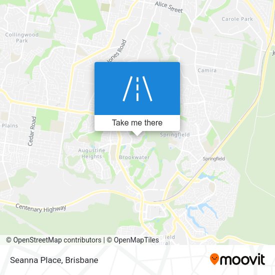 Seanna Place map