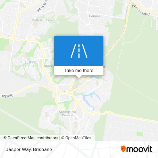 Jasper Way map