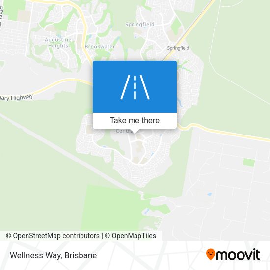 Wellness Way map