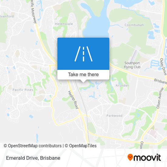 Emerald Drive map