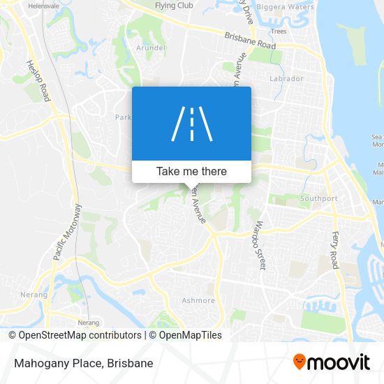 Mahogany Place map