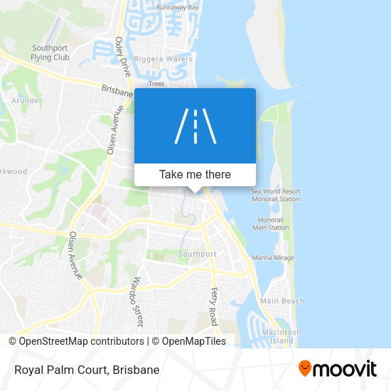 Royal Palm Court map