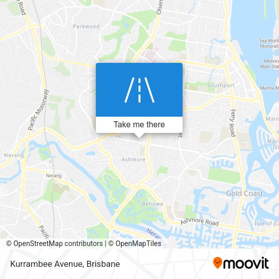 Kurrambee Avenue map