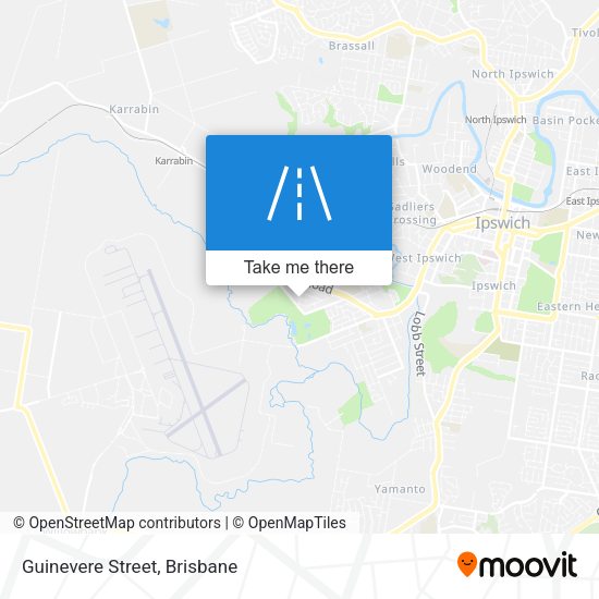 Guinevere Street map