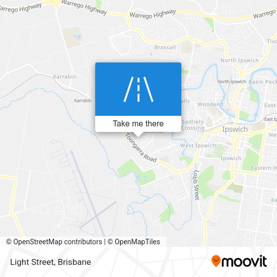 Light Street map