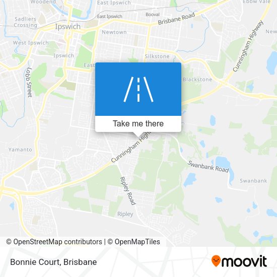 Bonnie Court map