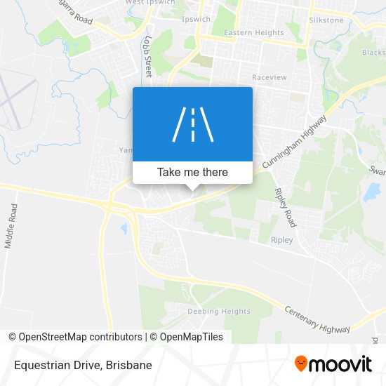 Equestrian Drive map