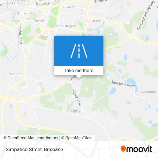 Simpatico Street map