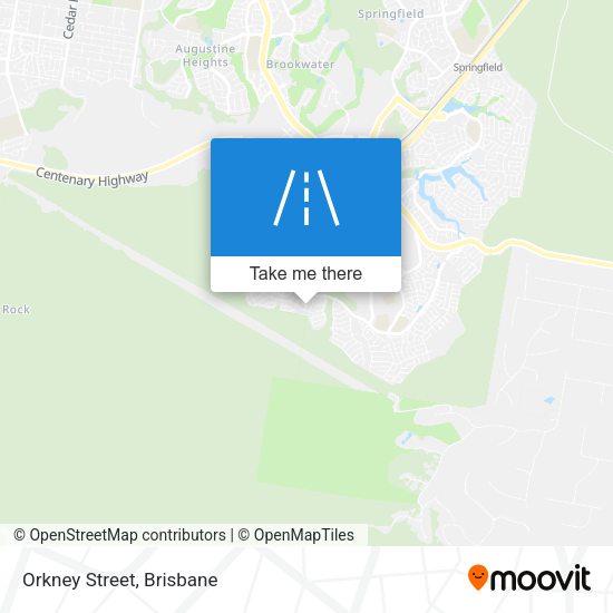 Orkney Street map