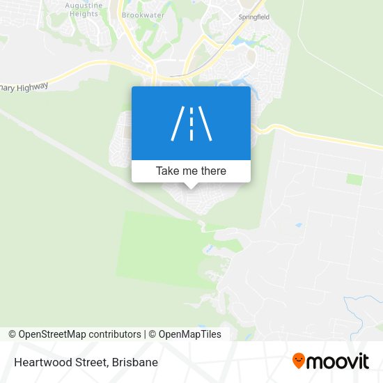 Heartwood Street map