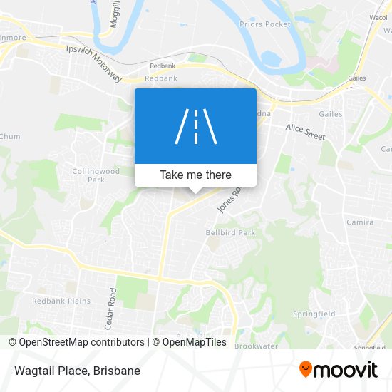 Wagtail Place map