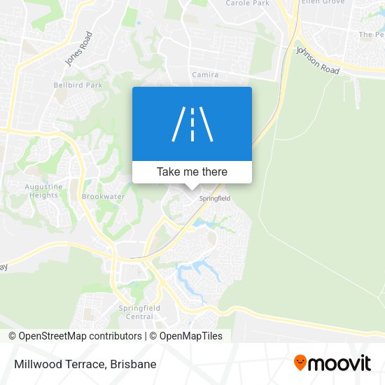 Millwood Terrace map