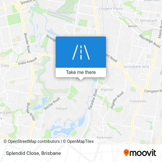 Splendid Close map