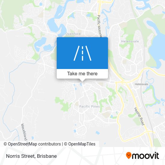 Norris Street map