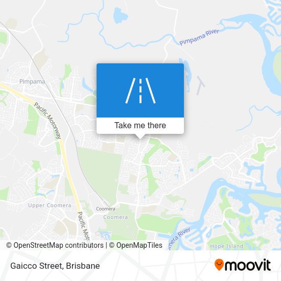 Gaicco Street map