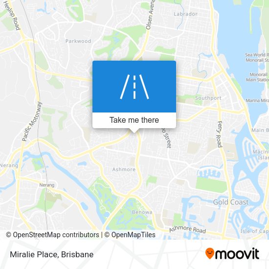 Miralie Place map