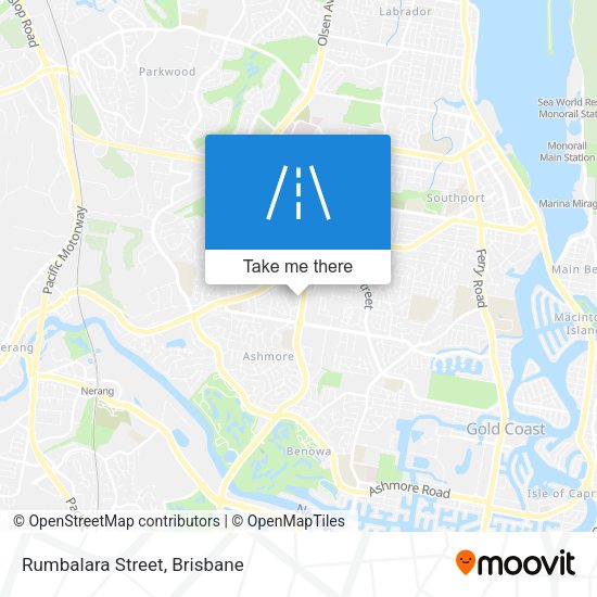 Rumbalara Street map
