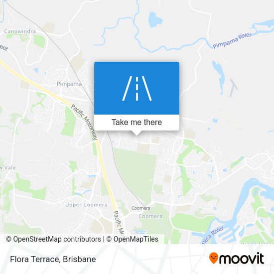 Flora Terrace map