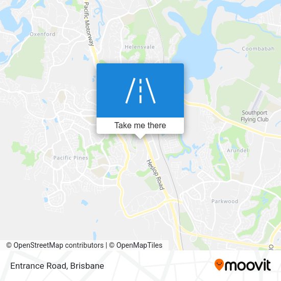 Entrance Road map
