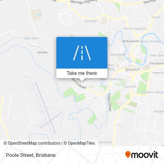 Poole Street map