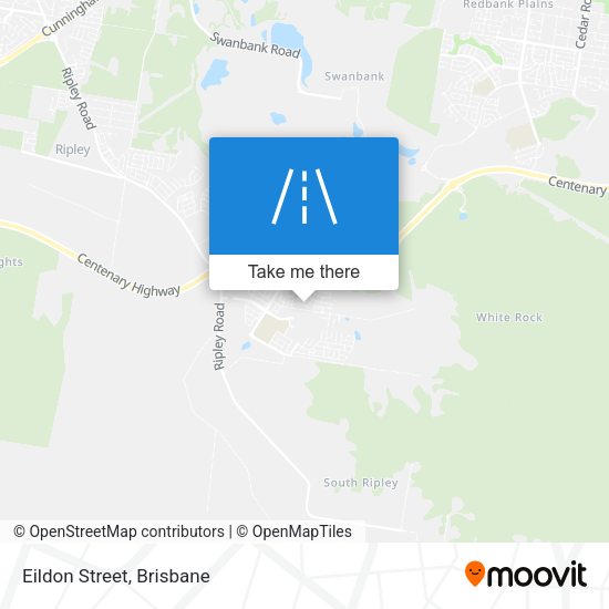 Eildon Street map