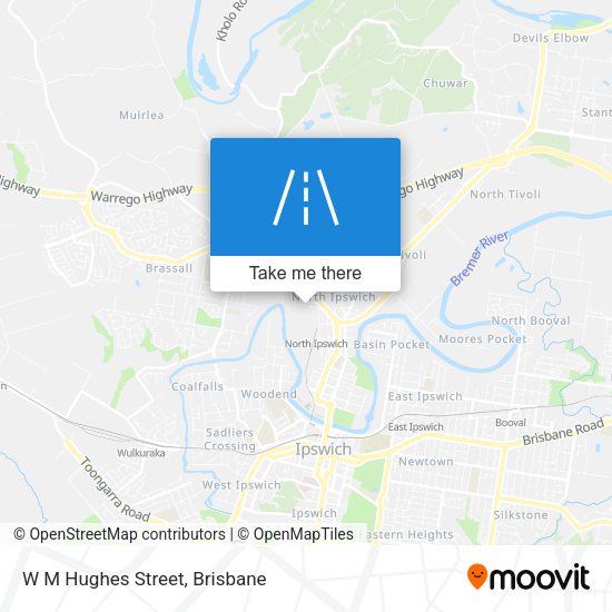W M Hughes Street map