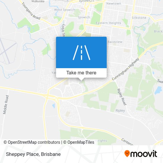 Sheppey Place map