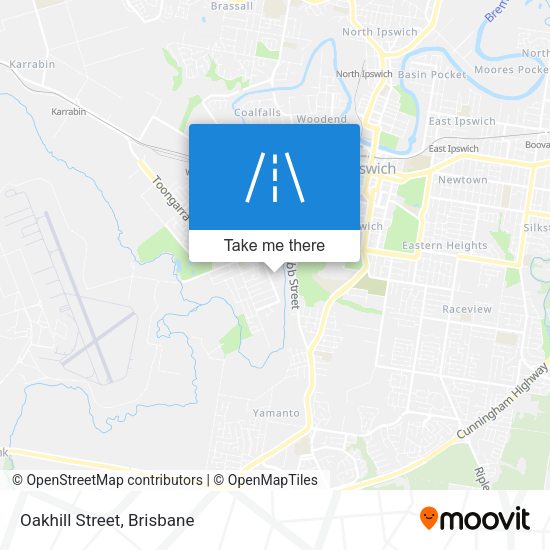 Oakhill Street map