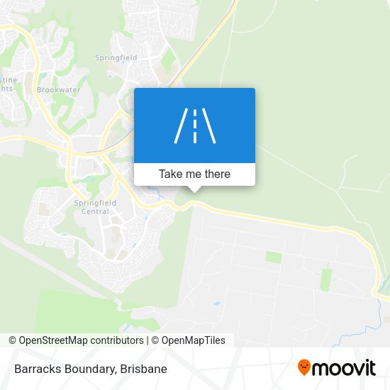 Barracks Boundary map