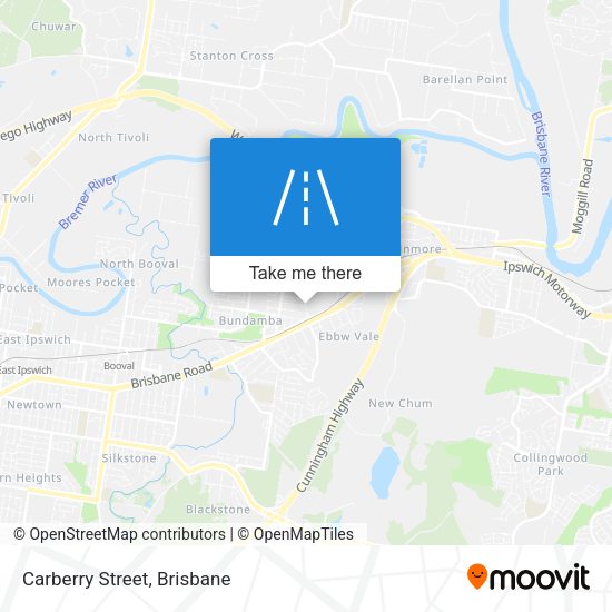 Carberry Street map