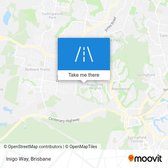 Inigo Way map